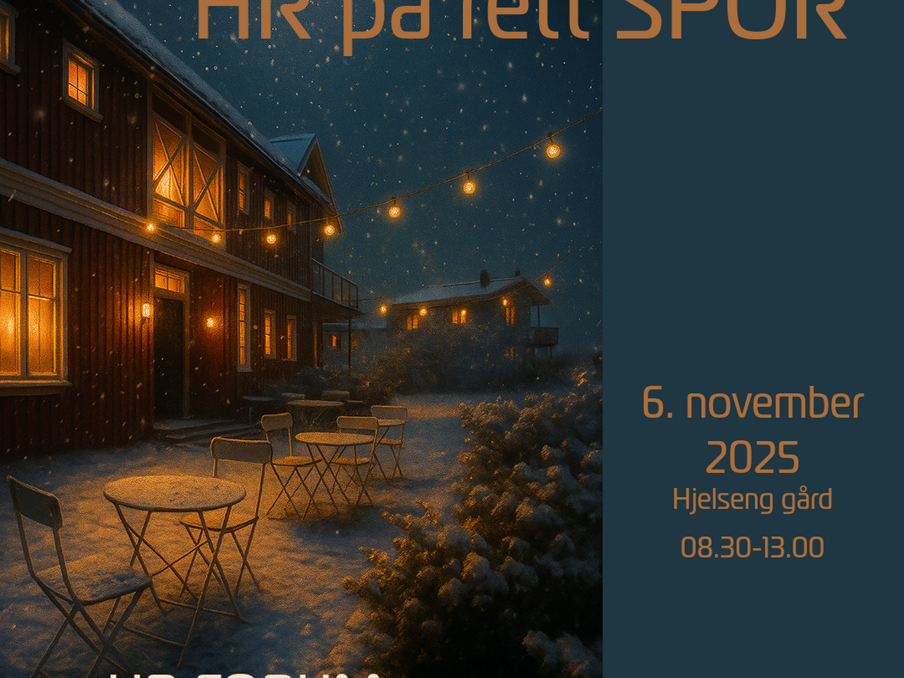 HR på rett SPOR