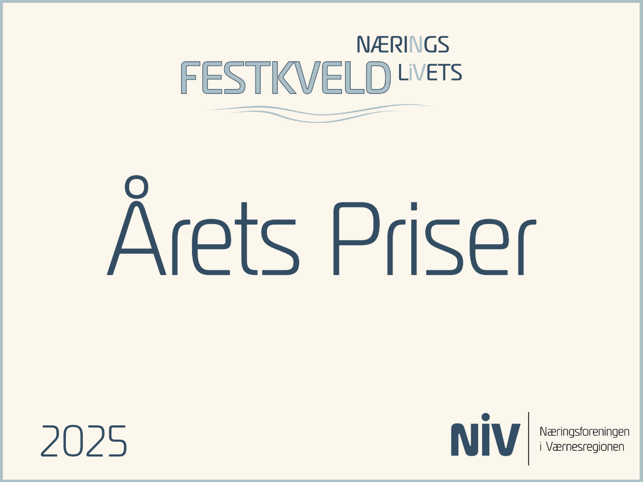 PRISER - Næringslivets Festkveld 2025