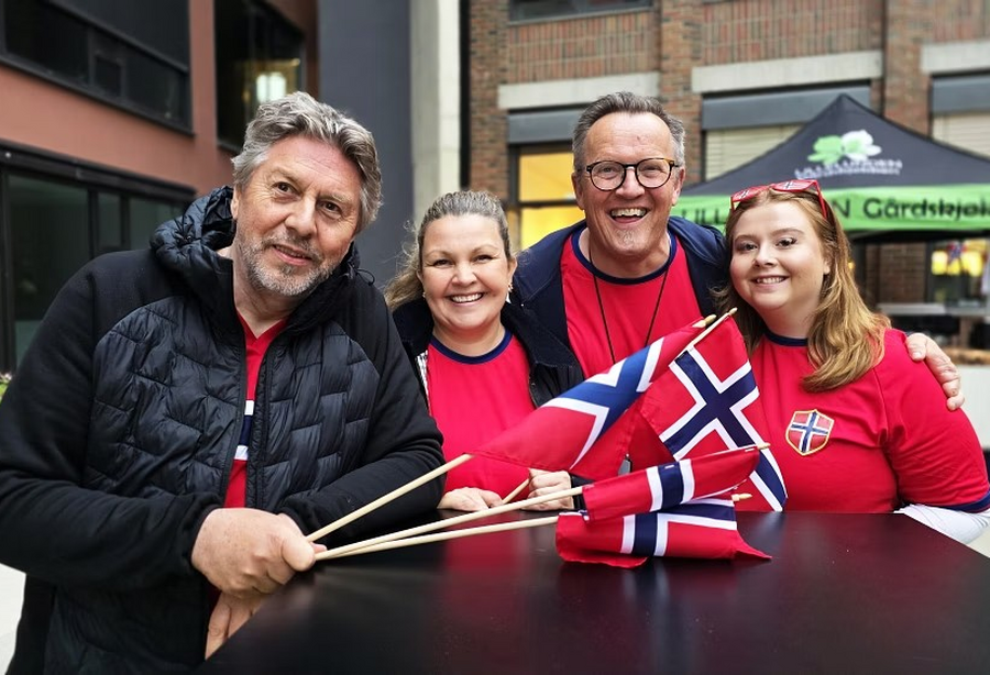 Stjørdals-Nytt: VM-feber på Stjørdal – se hvem som så kampen ute på byen