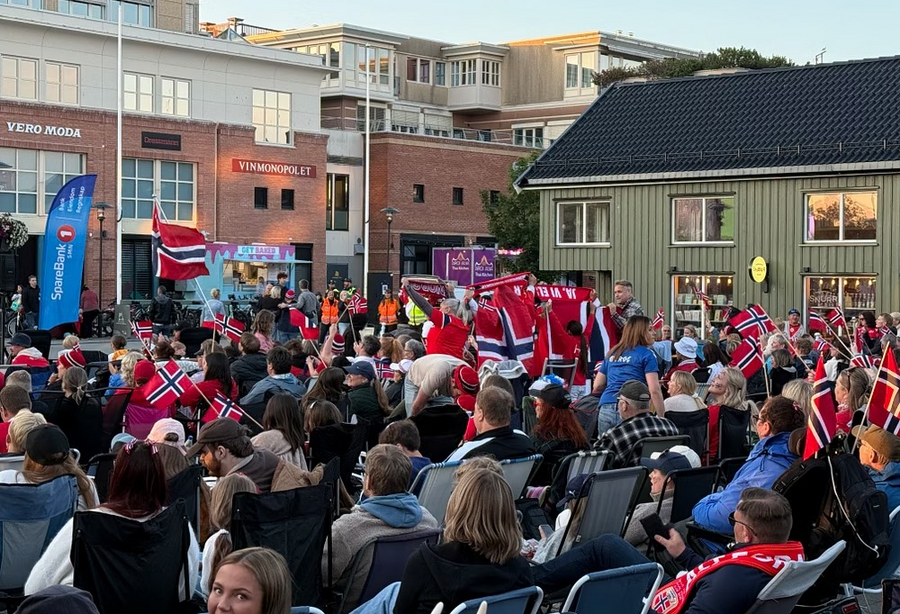Se mange bilder fra VM-festen i Stjørdal